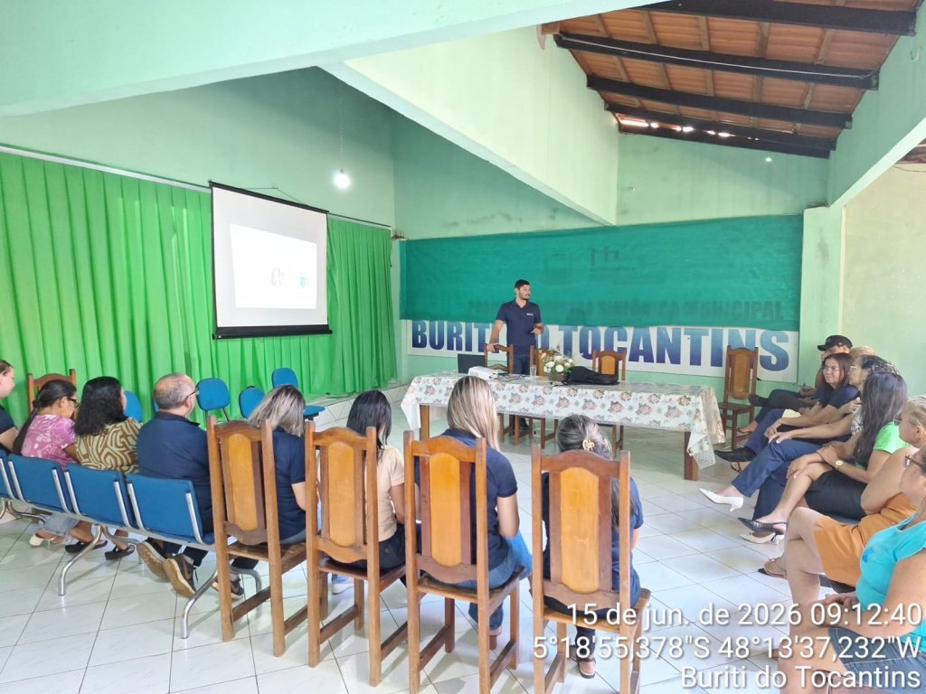 Buriti do Tocantins promove Palestras de Sensibilização para servidores da Saúde, Educação e Assistência Social