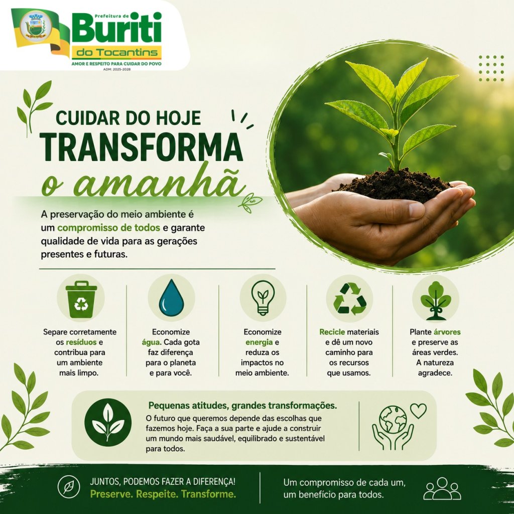 Meio Ambiente e Sustentabilidade: Cuidando do Presente, Preservando o Futuro